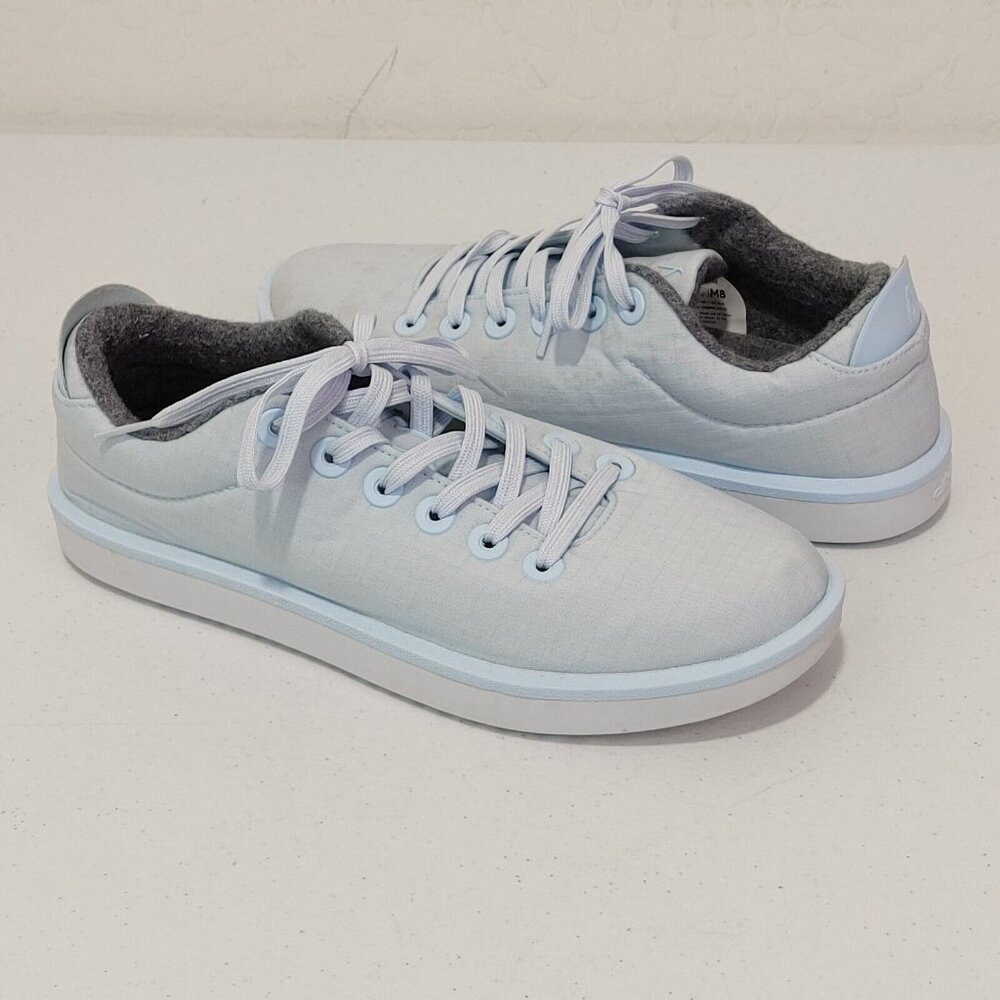 Allbirds Light Baby Blue Wool Runners Sneakers (Has Stain READ) Size Men…